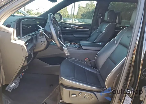 2021 Cadillac Escalade Esv Premium Luxury из США, поврежденный, VIN 1GYS3KKL5MR468059